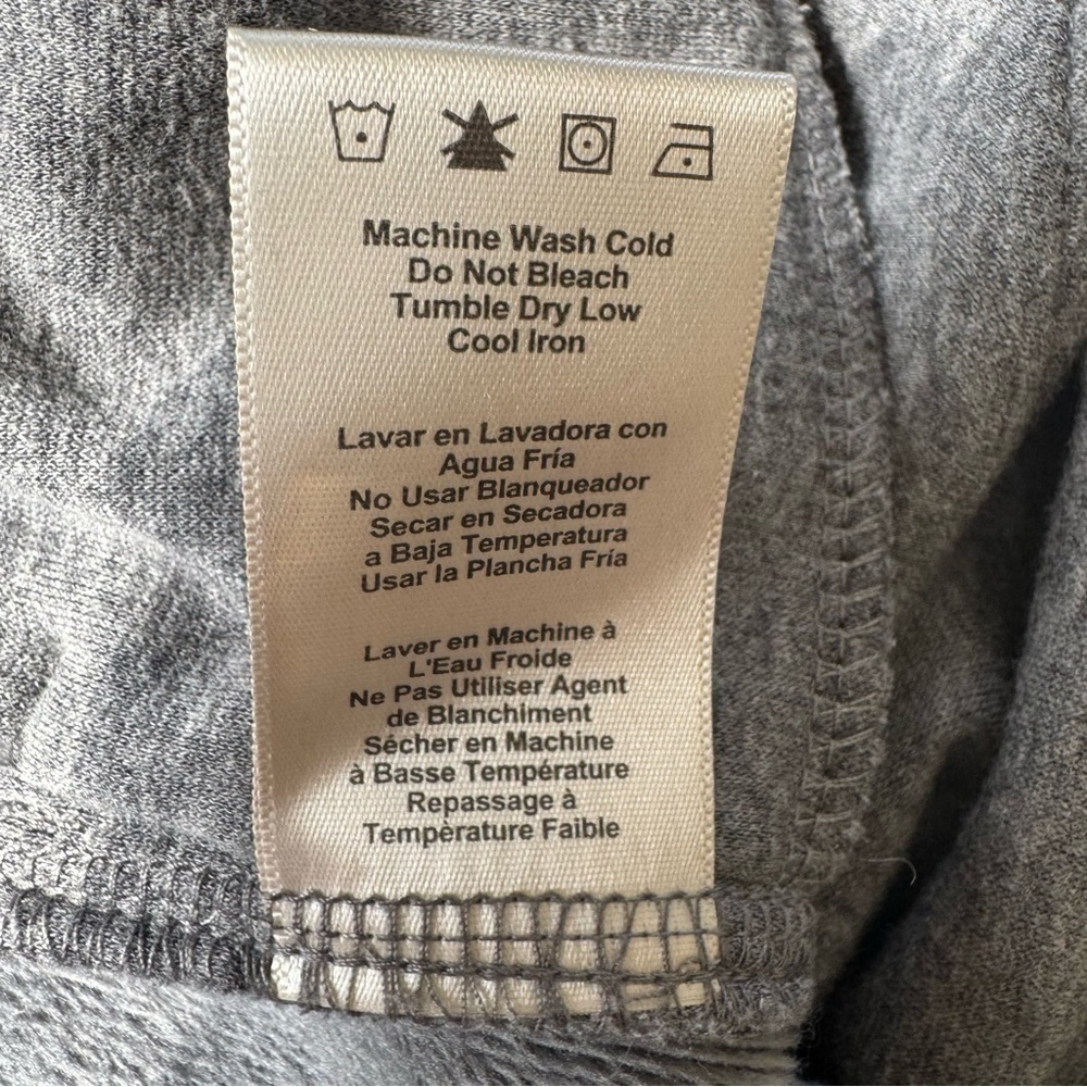UGG Gray Pichot poncho super soft High neck Layering Minimalist Coastal XS/S - Picture 9 of 9